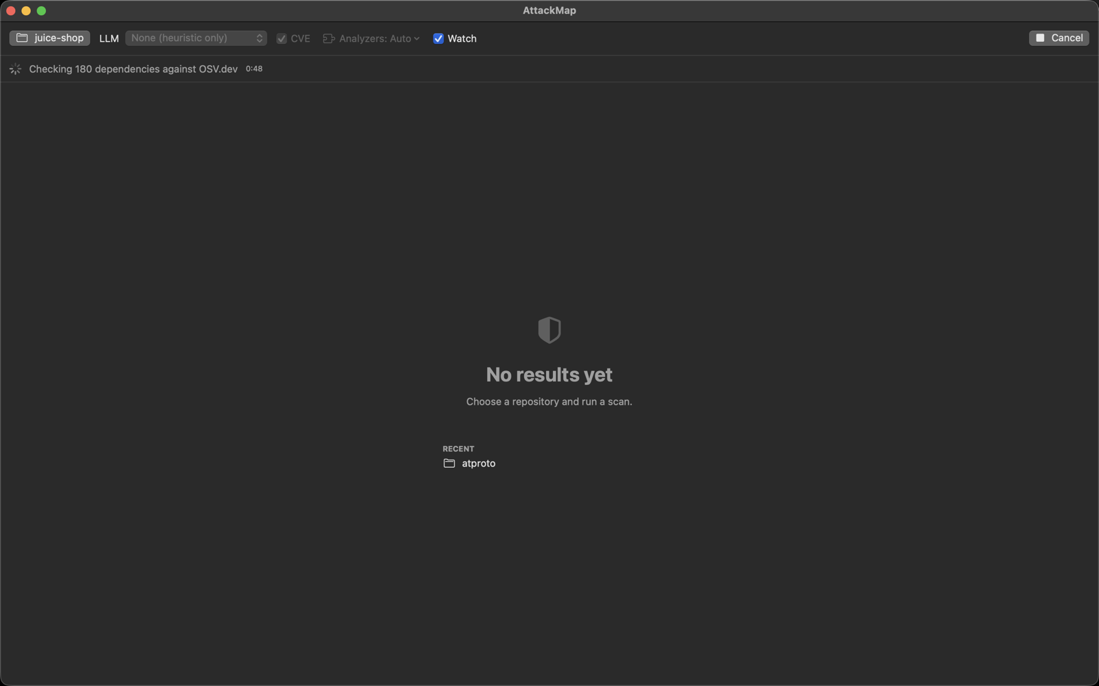 CVE lookup against OSV.dev